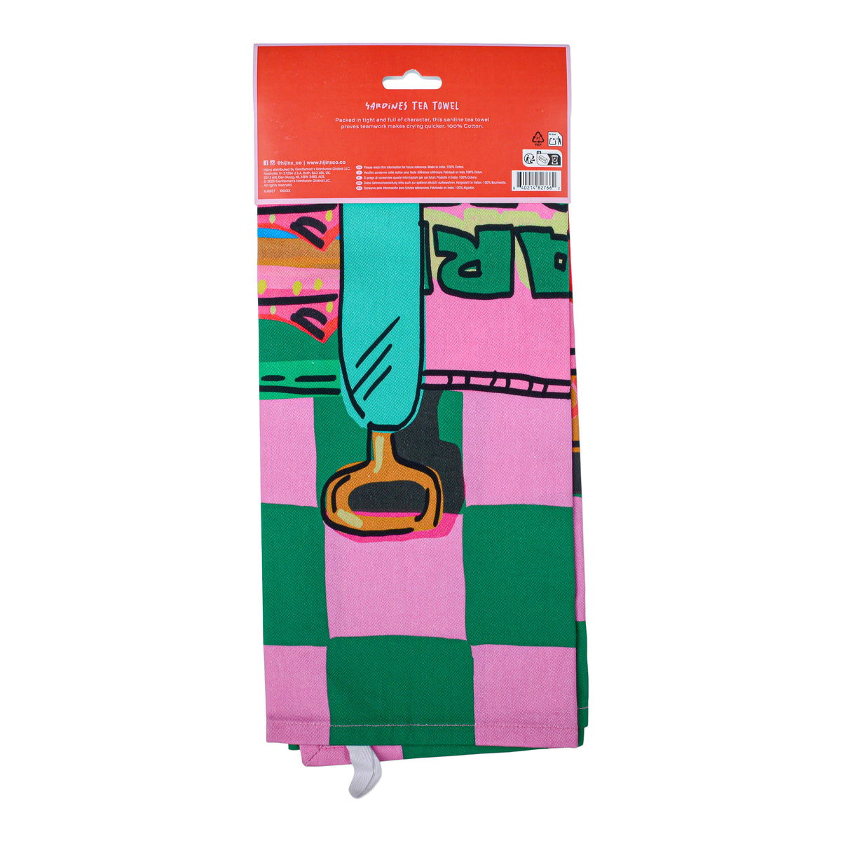 Sardine Cotton Tea Towel