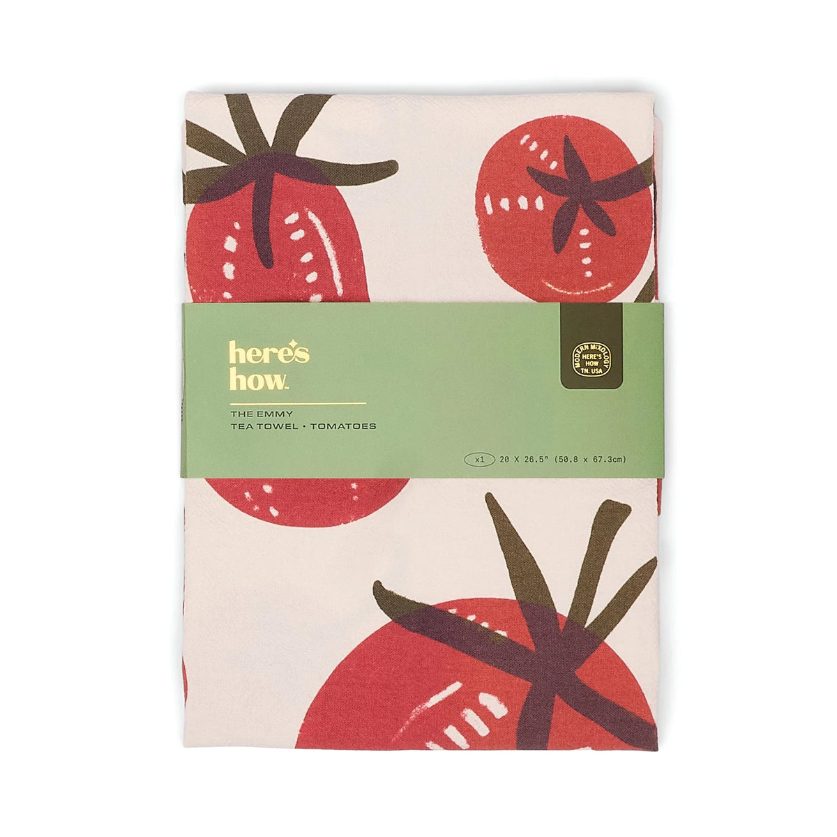 Tomato Tea Towel – 100% Cotton