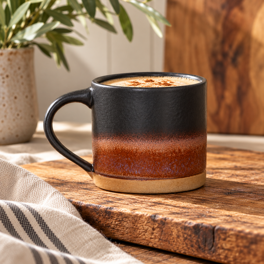 Marlowe Brown Stoneware Mug – 260ml