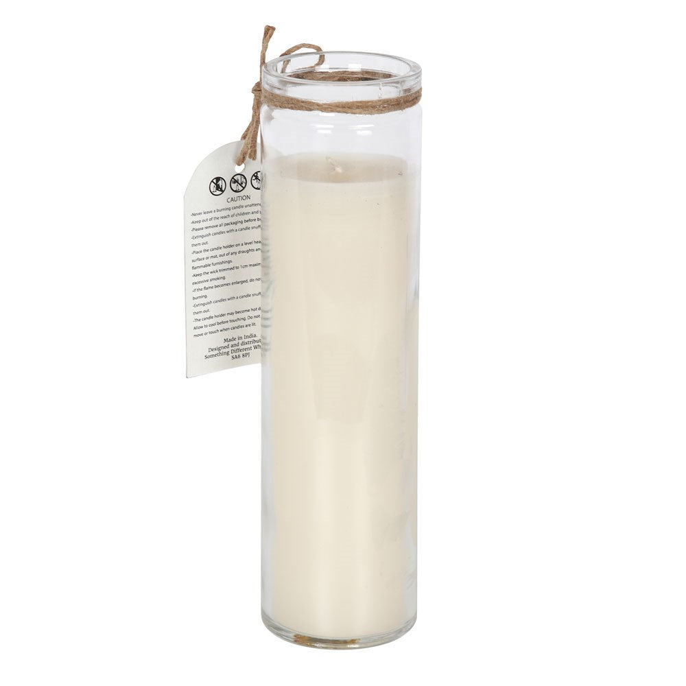 Moon Phase Ritual Candle – Coconut Scented Candle in Glass Jar