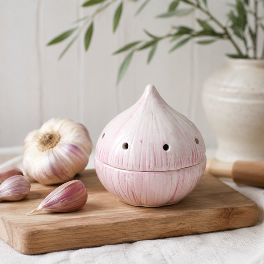 Ceramic Garlic Keeper