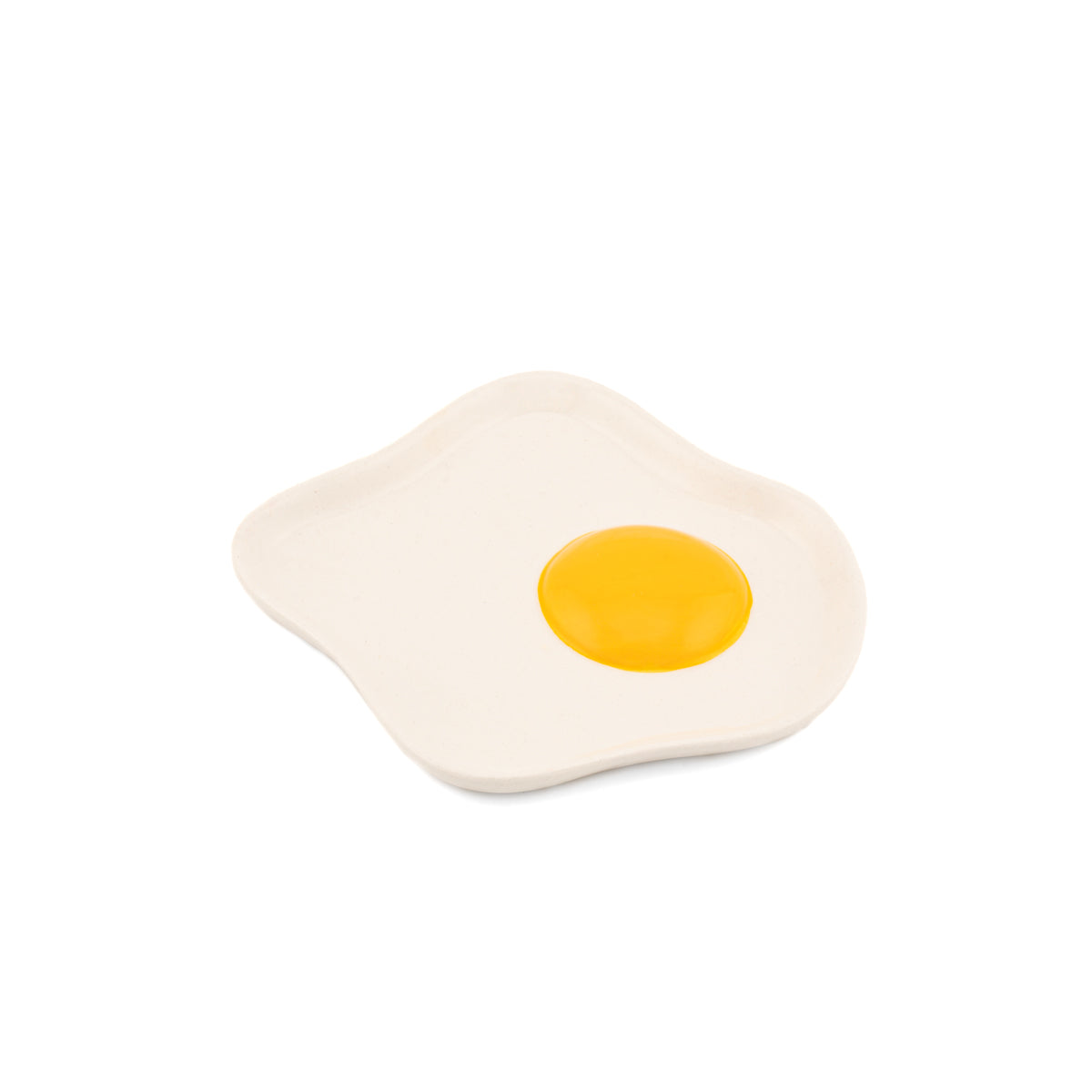 Fried Egg Trinket Dish | Cute Ceramic Ring Holder | Quirky Jewellery Dish Gift