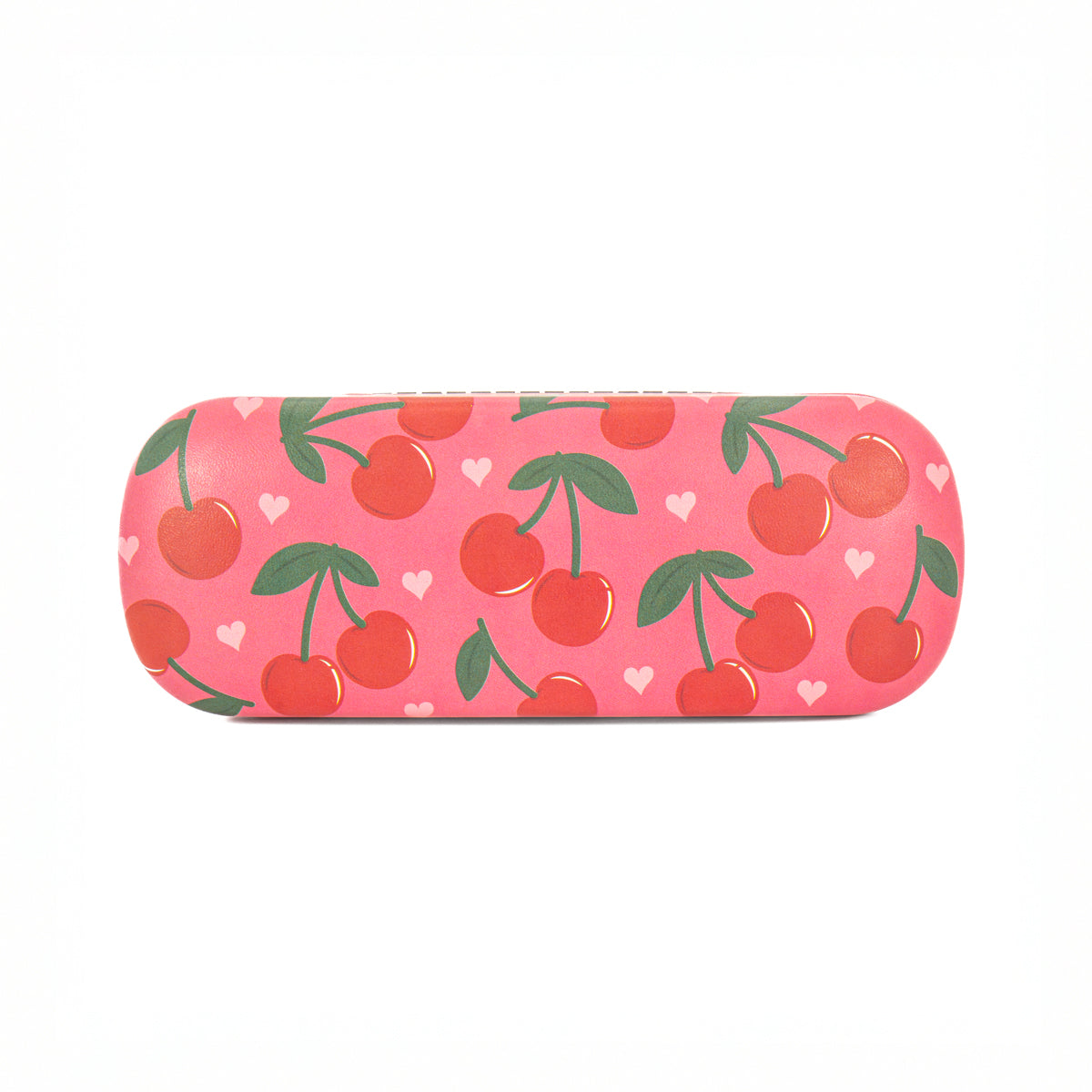 Cherry Print Glasses Case
