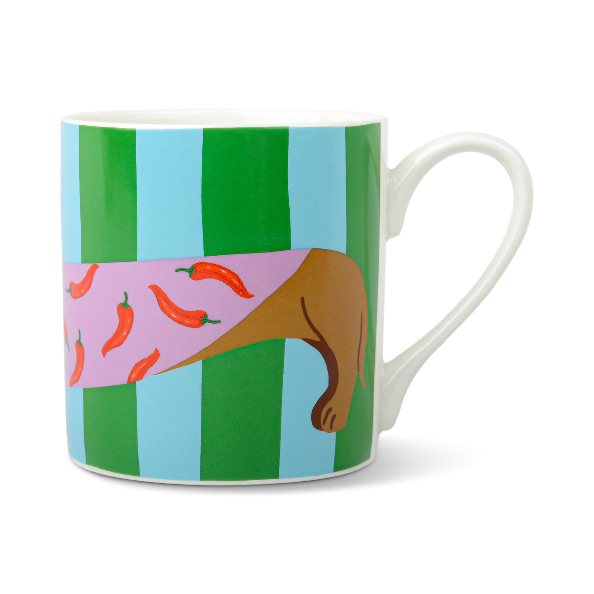 Coming in Hot Sausage Dog Mug – Colourful Dachshund Ceramic Mug