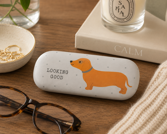 Dachshund Sausage Dog Glasses Case