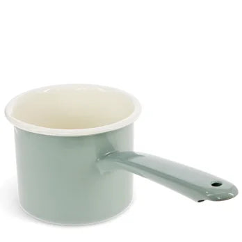 Pistachio Green Enamel Milk Pot 0.9L