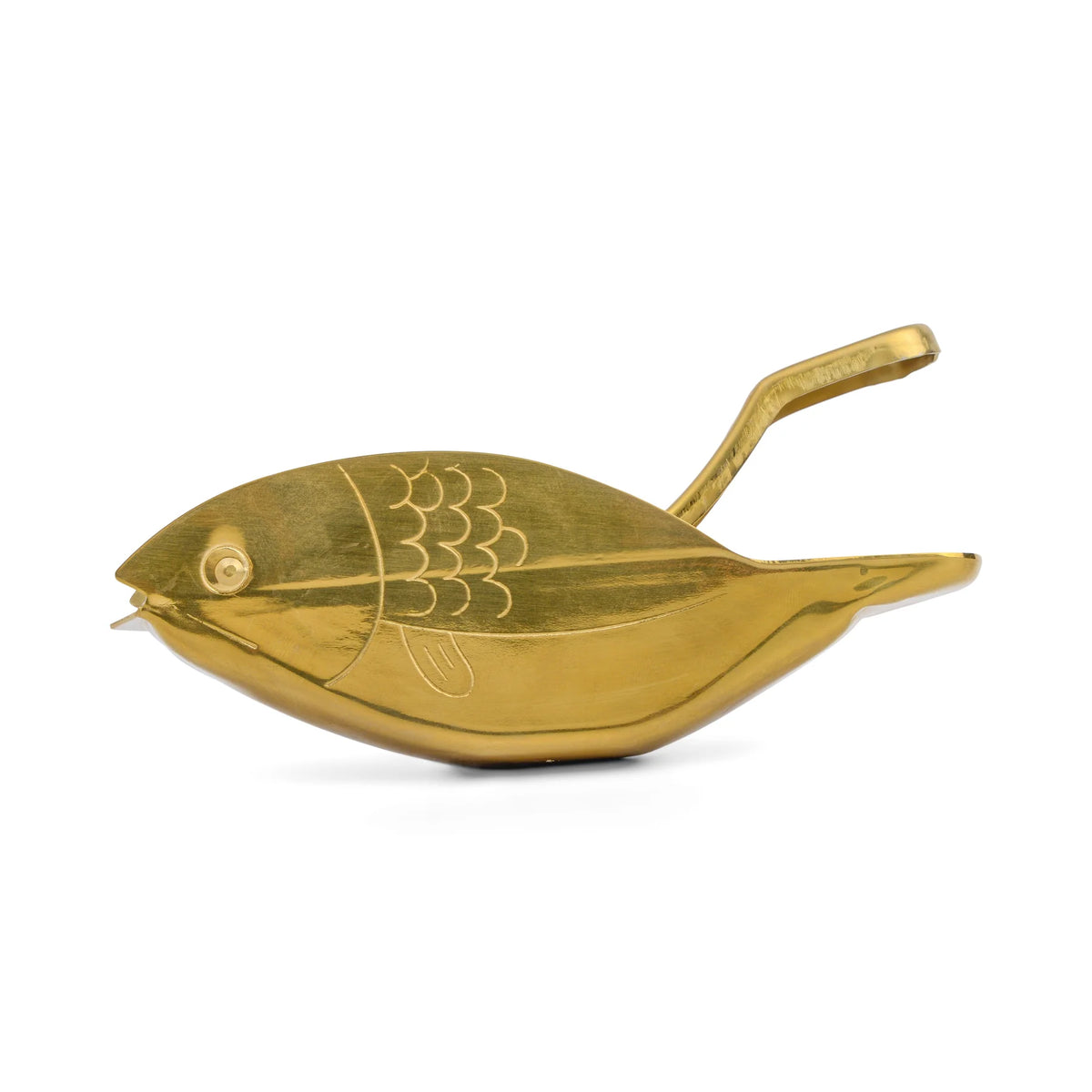 Fish Citrus Juicer – Gold Stainless Steel Lemon Squeezer