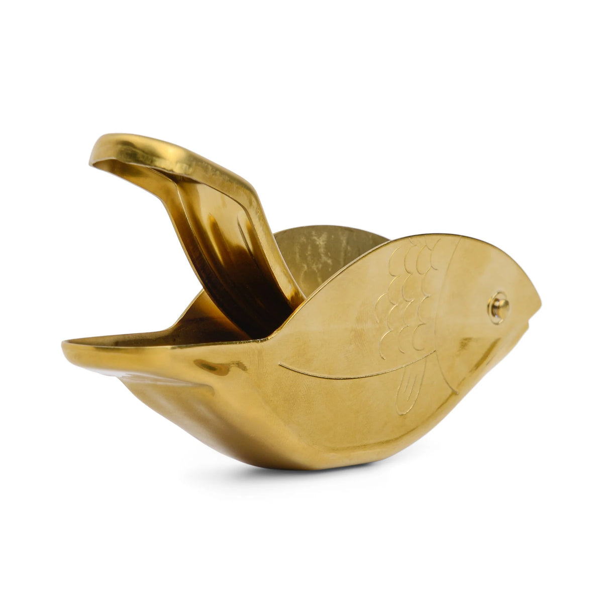 Fish Citrus Juicer – Gold Stainless Steel Lemon Squeezer
