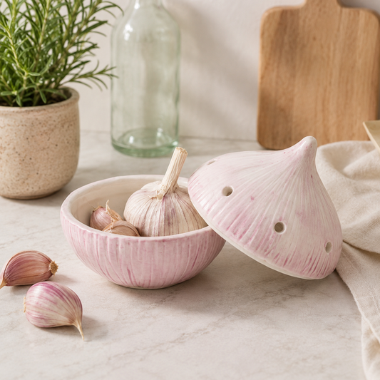 Ceramic Garlic Keeper