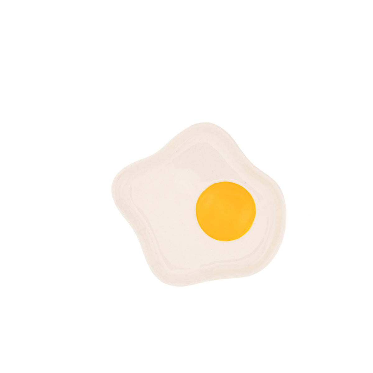 Fried Egg Trinket Dish | Cute Ceramic Ring Holder | Quirky Jewellery Dish Gift