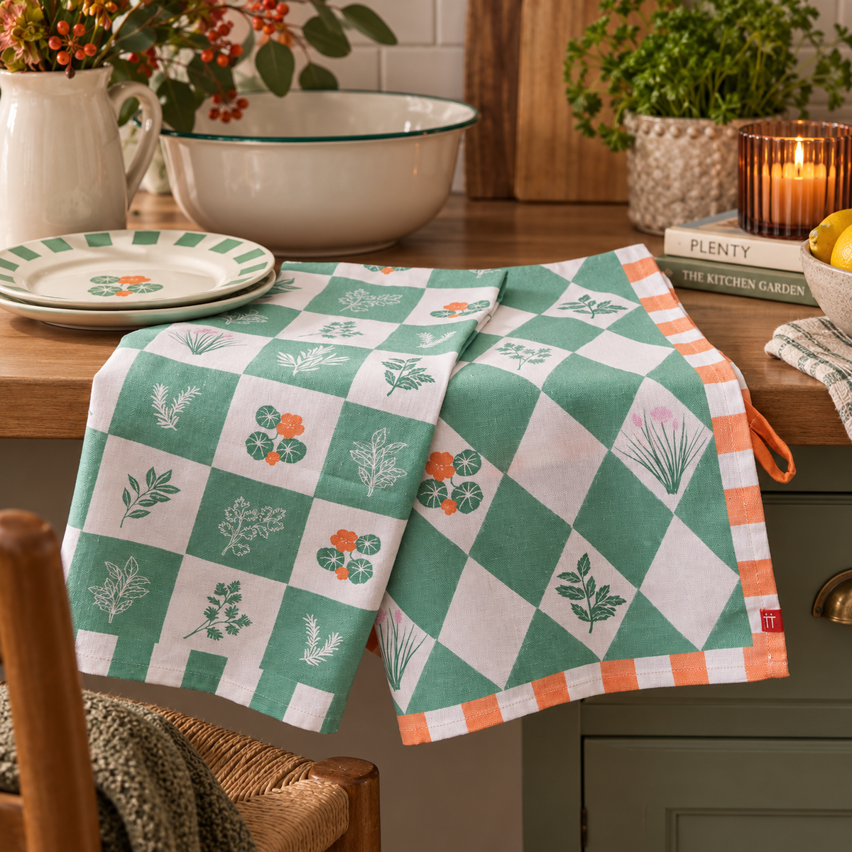 Herbs Tea Towels – Set of 2