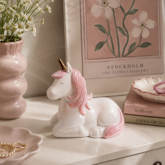 Iridescent Unicorn Money Box
