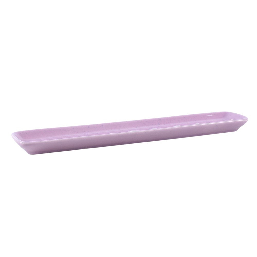 Purple Moon Phase Ceramic Incense Holder | Celestial Incense Burner