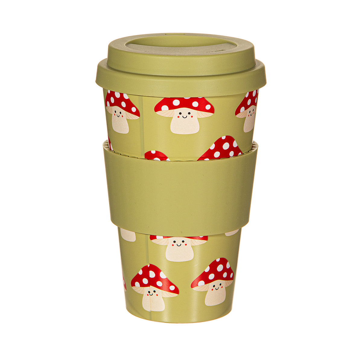 Mushroom Reusable Travel Cup