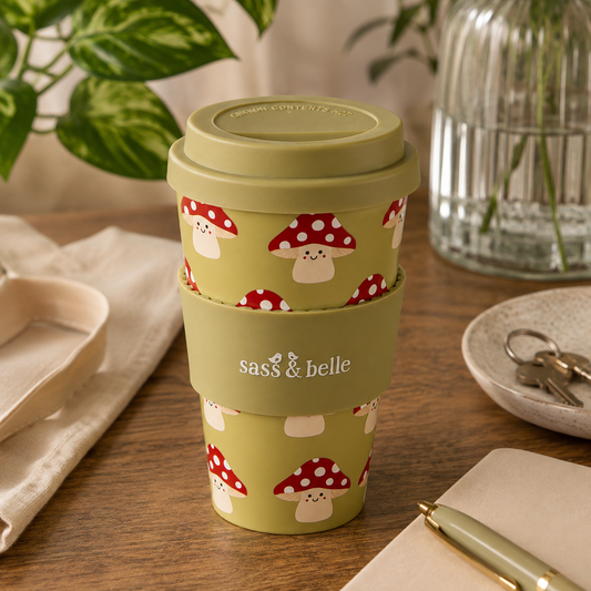 Mushroom Reusable Travel Cup