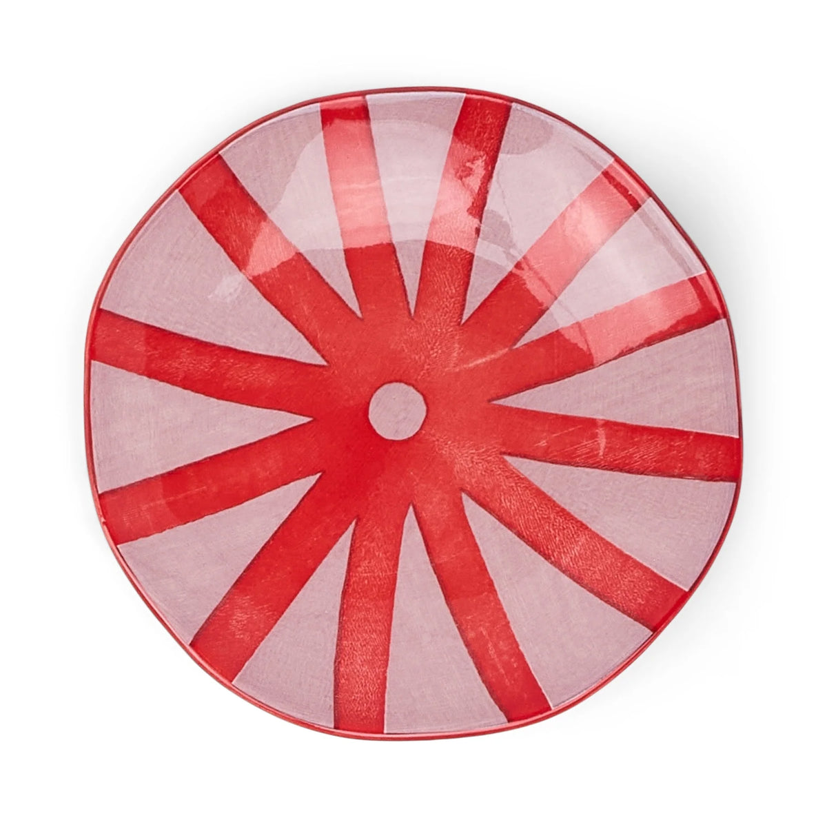 The Marley Appetizer Plates – Set of 4 Colourful Snack & Side Plates