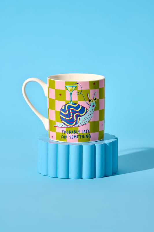 Probably Late For Something Ceramic Mug