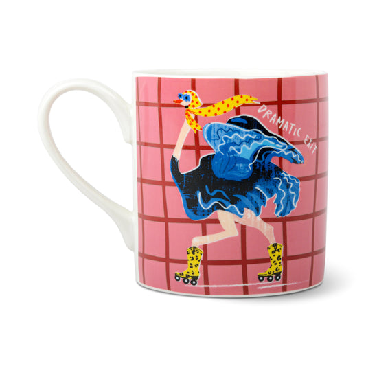 Dramatic Exit Ceramic Mug