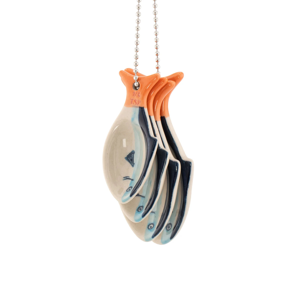 Ceramic Fish Measuring Spoon Set