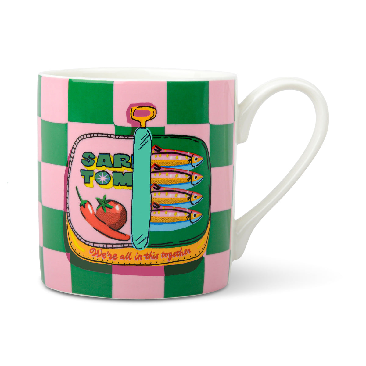 Sardines Ceramic Mug