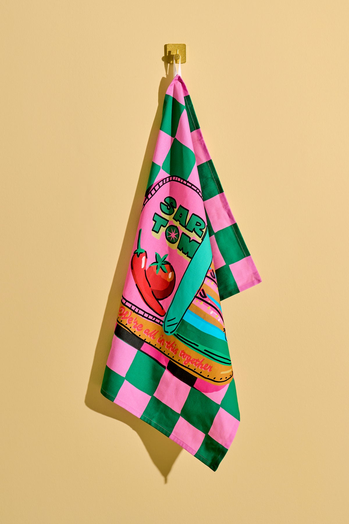 Sardine Cotton Tea Towel