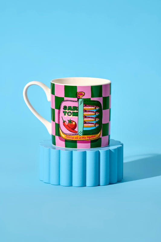 Sardines Ceramic Mug