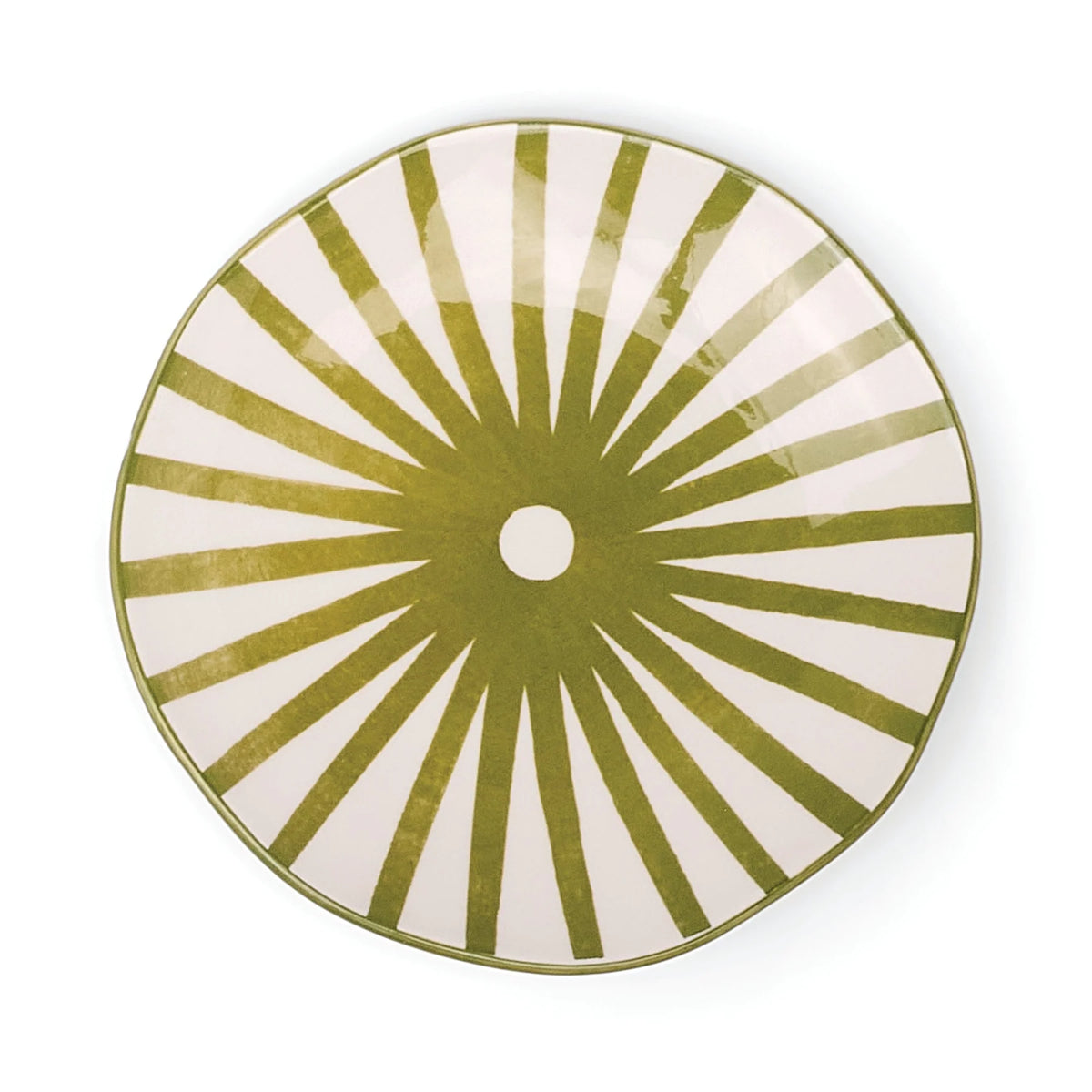 The Marley Appetizer Plates – Set of 4 Colourful Snack & Side Plates