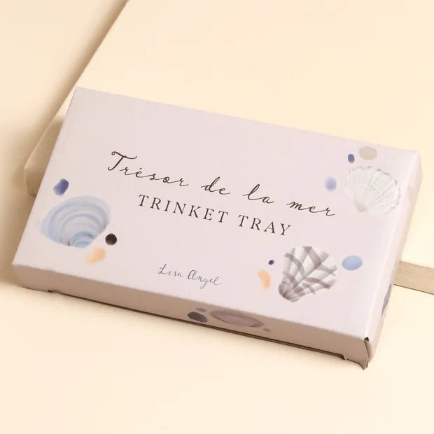 Trésor de la Mer Shell Trinket Tray – Coastal Jewellery & Keepsake Dish