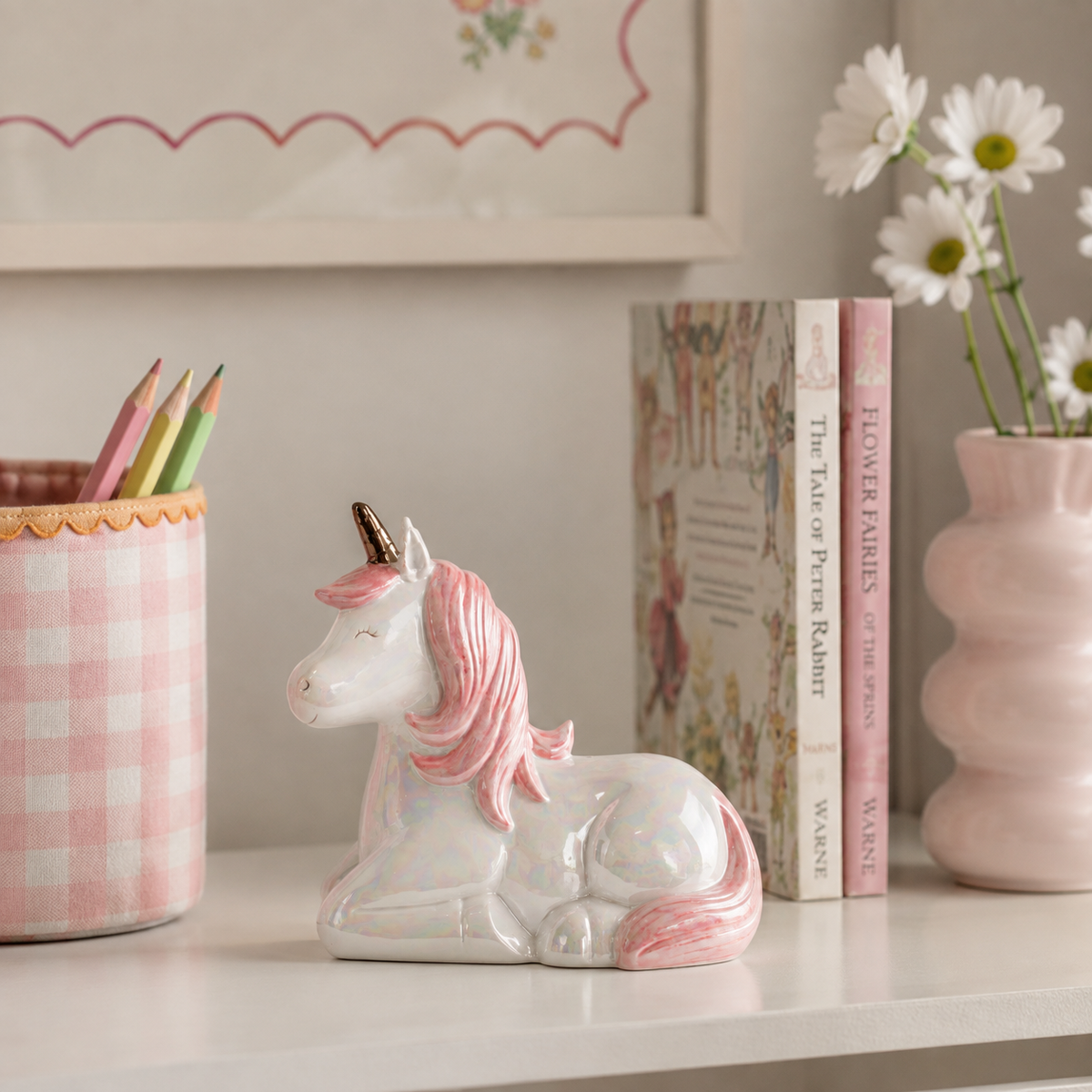 Iridescent Unicorn Money Box