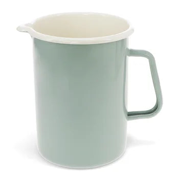 Pistachio Green Enamel Jug 1.7L