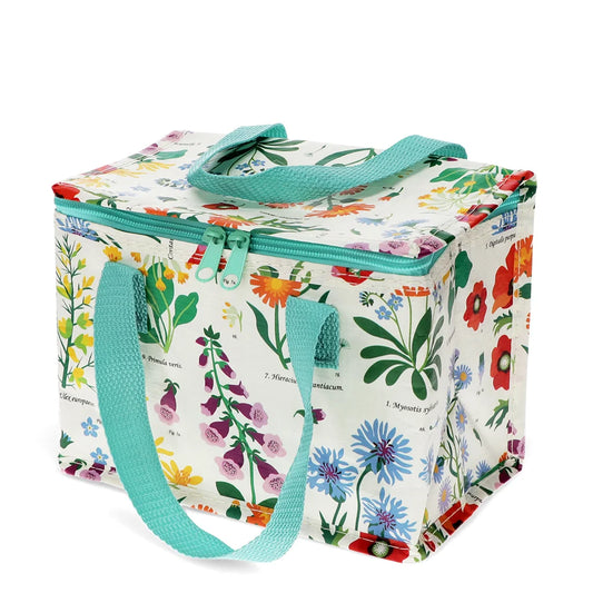 Wild Flower Insulated Lunch Bag – Floral Picnic & Work Lunch Cooler Bag